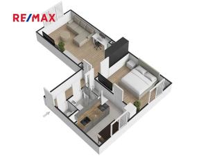 Prodej bytu 2+1, Praha - Žižkov, Hartigova, 52 m2