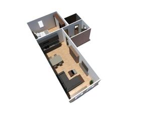 Pronájem bytu 2+kk, Ostrava, Křišťanova, 54 m2