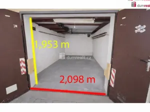 Pronájem garáže, Praha - Vokovice, K lánu, 18 m2