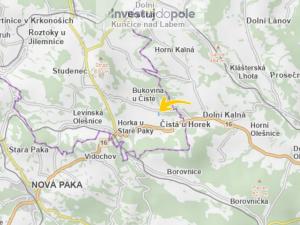 Prodej louky, Čistá u Horek, 11082 m2