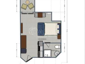 Prodej bytu 1+kk, Hurgáda,Egypt, 43 m2