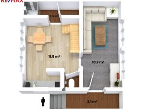 Prodej chaty, Kamenný Přívoz, 55 m2