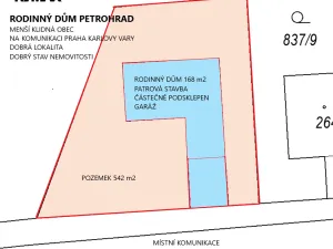 Prodej rodinného domu, Petrohrad, 151 m2