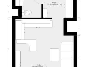 Pronájem bytu 1+kk, Brno, Škrochova, 33 m2
