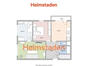 Pronájem bytu 3+1, Český Těšín, Okružní, 67 m2