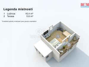 Prodej chaty, Ústí nad Labem - Církvice, 40 m2