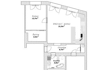 Prodej činžovního domu, Úpice, Dr. A. Hejny, 549 m2