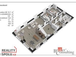 Prodej rodinného domu, Hudlice, Jungmannova, 384 m2