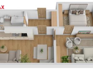 Prodej bytu 2+1, Úpice, náměstí T. G. Masaryka, 48 m2