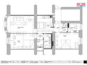 Pronájem bytu 4+1, Praha, Podskalská, 99 m2