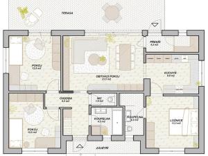 Prodej rodinného domu, Racková, 130 m2