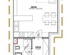 Prodej bytu 1+kk, Jablonec nad Nisou - Kokonín, Krkonošská, 51 m2