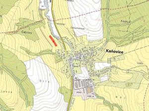 Prodej podílu pozemku pro bydlení, Kaňovice, 928 m2