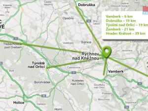 Pronájem kanceláře, Rychnov nad Kněžnou, Staré náměstí, 86 m2