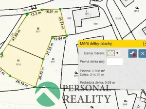 Prodej pozemku pro bydlení, Trutnov - Voletiny, 2437 m2