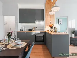 Pronájem bytu 2+kk, Praha - Vysočany, Kolbenova, 55 m2