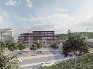 Pronájem kanceláře, Praha - Hlubočepy, Strakonická, 499 m2