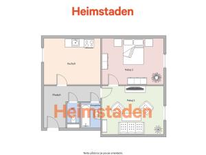 Pronájem bytu 2+1, Havířov - Šumbark, Okružní, 55 m2