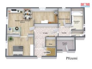 Prodej rodinného domu, Loučeň, 134 m2