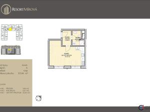 Prodej bytu 1+kk, Rychnov nad Kněžnou, Mírová, 31 m2
