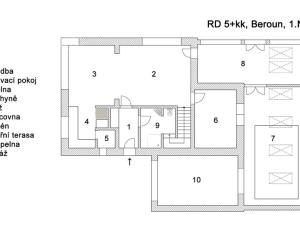 Prodej rodinného domu, Beroun - Beroun-Město, Vinařská, 215 m2
