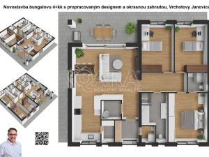 Prodej rodinného domu, Vrchotovy Janovice, 112 m2