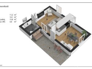 Prodej chaty, Chvalkovice - Střeziměřice, 76 m2