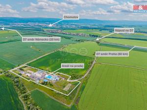 Prodej výrobních prostor, Droužkovice, Rudé armády, 2822 m2