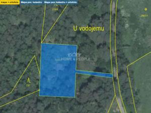 Prodej zahrady, Větřní - Hašlovice, 1463 m2