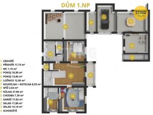 Prodej rodinného domu, Mělník, Českolipská, 250 m2