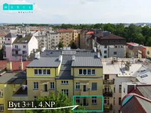 Pronájem bytu 4+1, Olomouc, Tylova, 108 m2