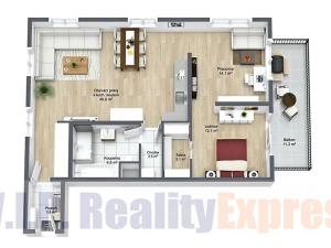 Prodej bytu 3+kk, Praha, Spojovací, 88 m2