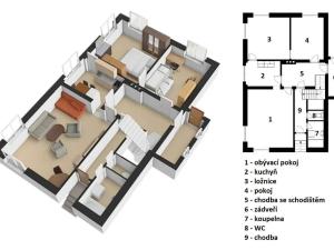 Prodej rodinného domu, Rudník, 208 m2