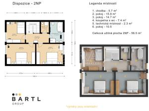 Prodej rodinného domu, Frymburk, 118 m2