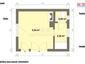 Prodej chaty, Milíkov - Těšov, 17 m2