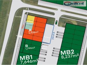 Pronájem výrobních prostor, Mladá Boleslav - Bezděčín, 2249 m2