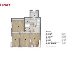 Prodej rodinného domu, Mladé Buky - Kalná Voda, 170 m2