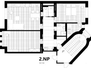 Pronájem bytu 3+kk, Hradec Králové, Šafaříkova, 100 m2