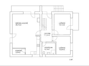Prodej rodinného domu, Doksy, Roubalova, 236 m2