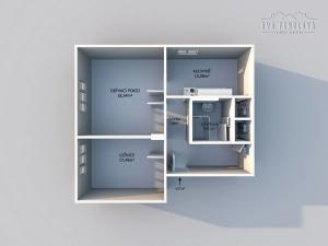 Prodej bytu 2+1, Dobřany, Stromořadí, 59 m2
