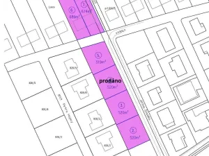 Prodej pozemku pro bydlení, Prostějov - Vrahovice, Jiřího Štaidla, 520 m2