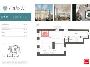 Prodej bytu 3+kk, Olomouc, Vídeňská, 82 m2