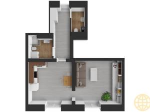 Pronájem bytu 1+1, Tábor, Kpt. Jaroše, 40 m2