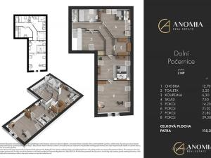 Prodej rodinného domu, Praha - Dolní Počernice, Bakurinova, 395 m2