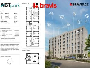 Pronájem bytu 2+kk, Brno, Bohunická, 38 m2