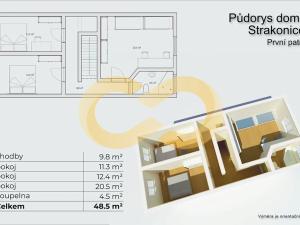 Prodej rodinného domu, Strakonice, Volyňská, 120 m2