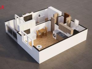 Pronájem bytu 2+kk, Česká Lípa, Východní, 40 m2