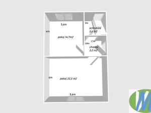 Prodej rodinného domu, Červené Pečky, Havlíčkova, 45 m2