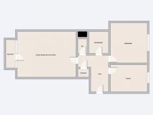 Pronájem bytu 3+kk, Praha - Kunratice, Muškova, 83 m2