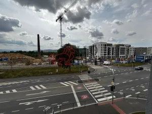 Pronájem bytu 1+kk, Praha - Modřany, Komořanská, 35 m2